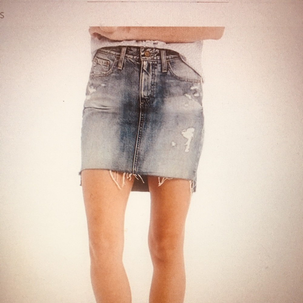AG Jeans  “Erin” Pencil skirt (Aged Denim)